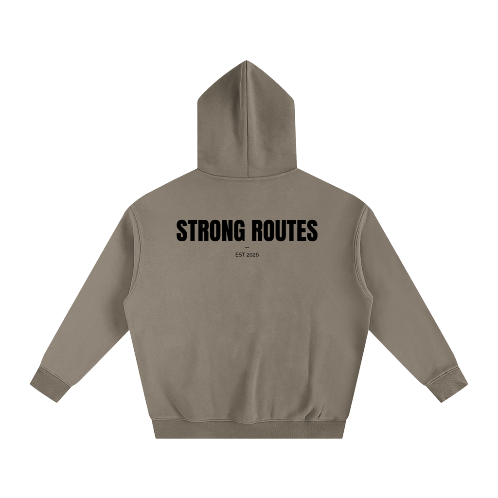 Classic Fleece Oversized Hoodie | Strong Routes