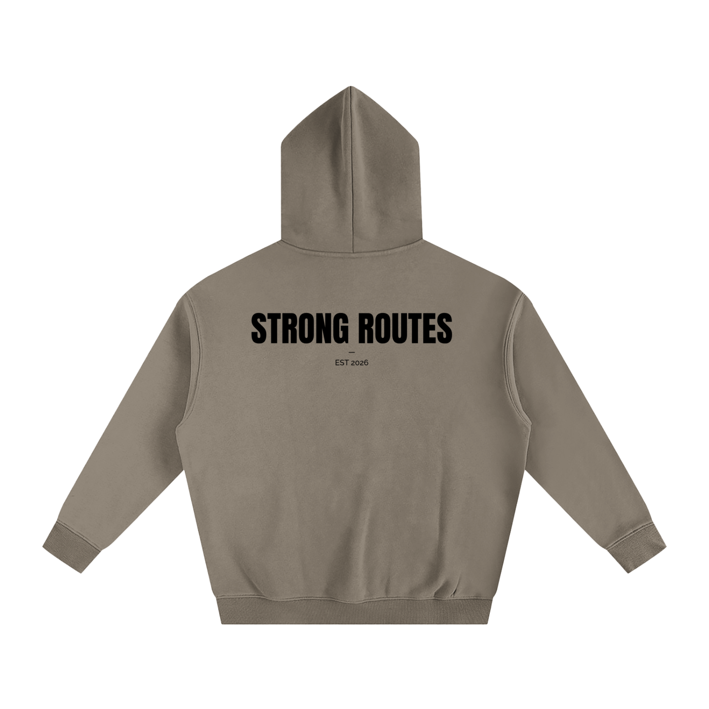 Classic Fleece Oversized Hoodie | Strong Routes