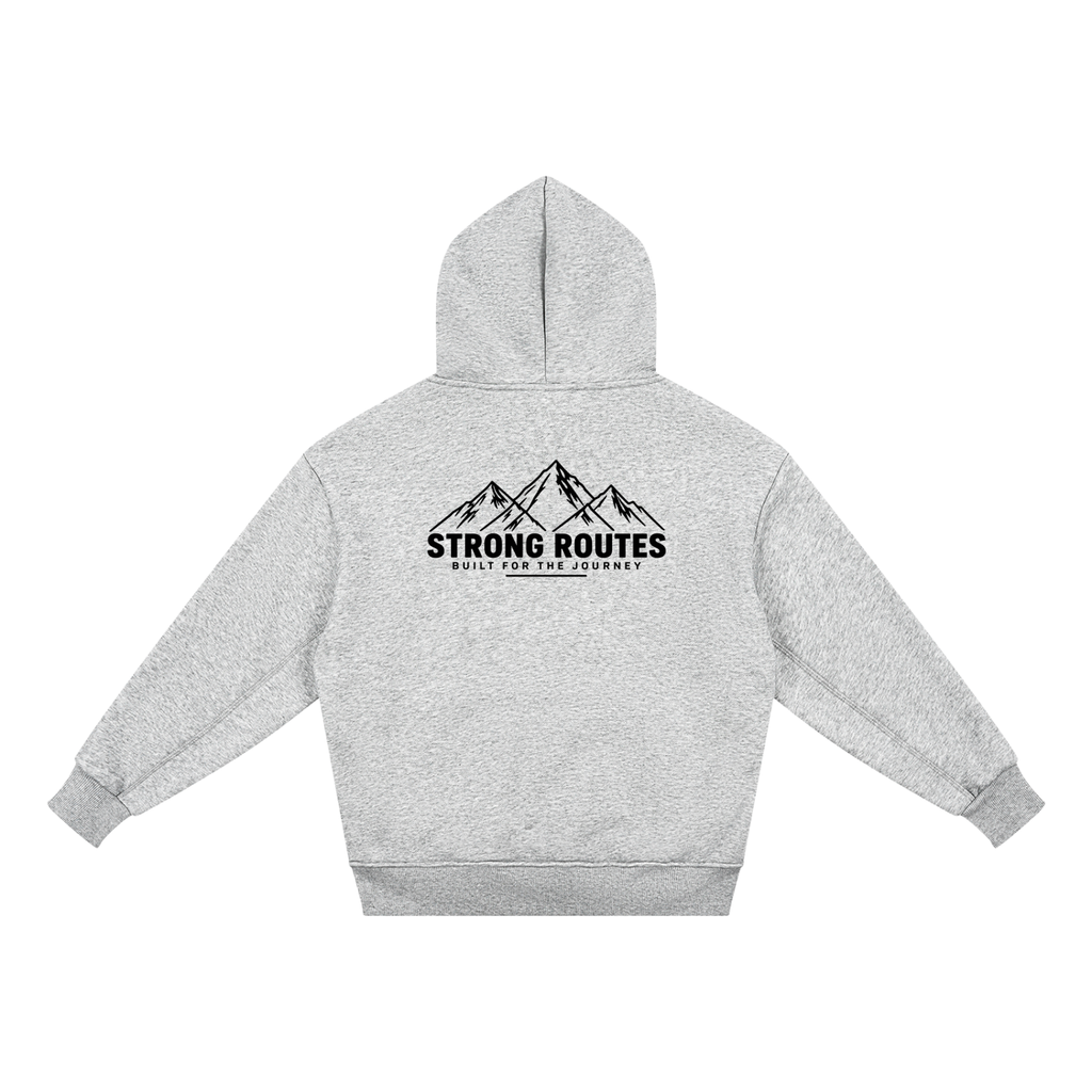 Mountain Graphic Kids' Fleece Hoodie | Strong Routes
