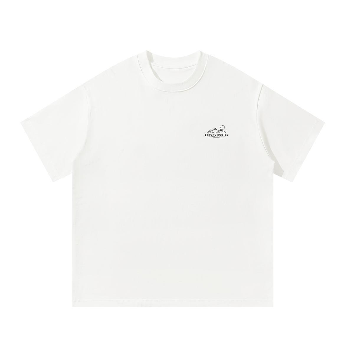 Men's Oversized White Mountain Sunrise - Strong Routes