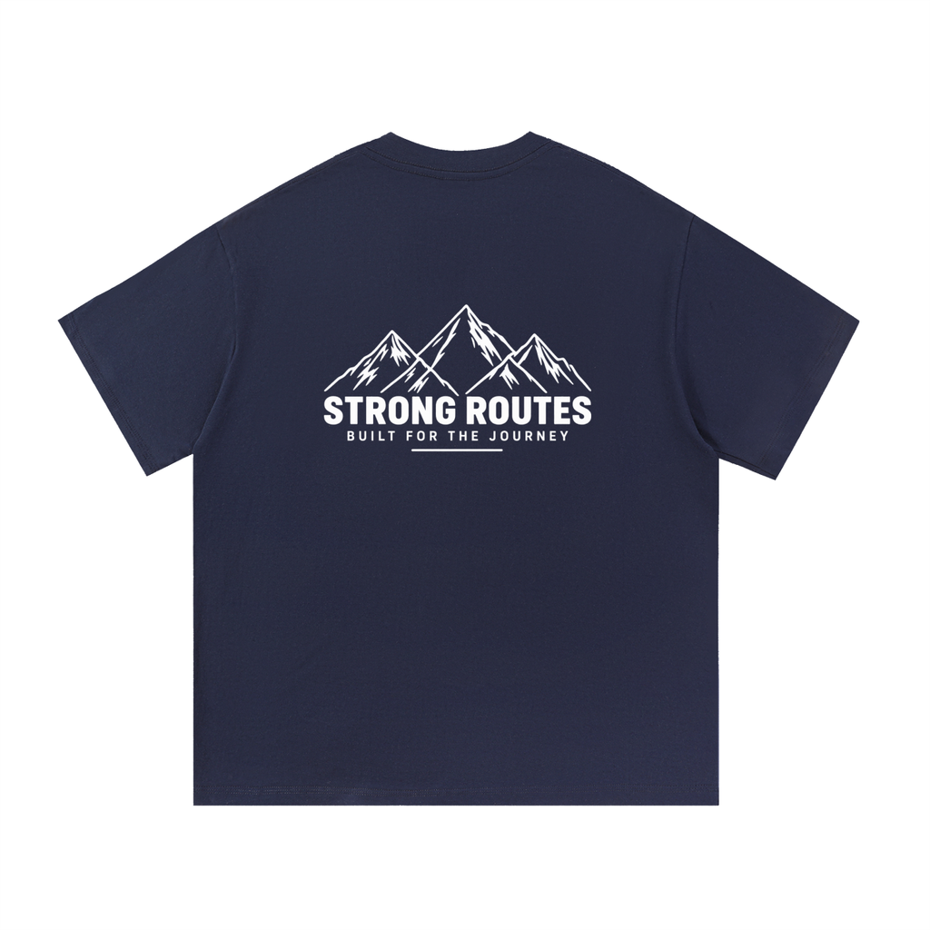 Men's Mountain Graphic T-Shirt - Strong Routes