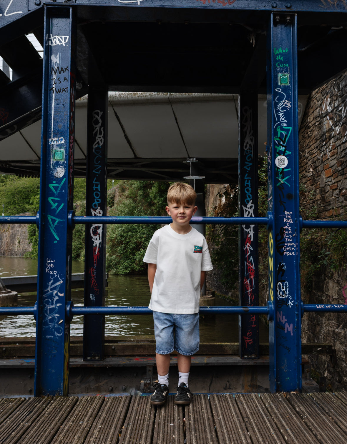 Strong Routes | Wave Kids T-shirt