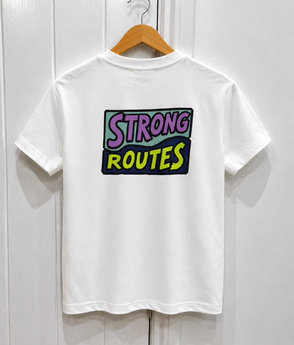 Strong Routes | Wavy T-Shirt