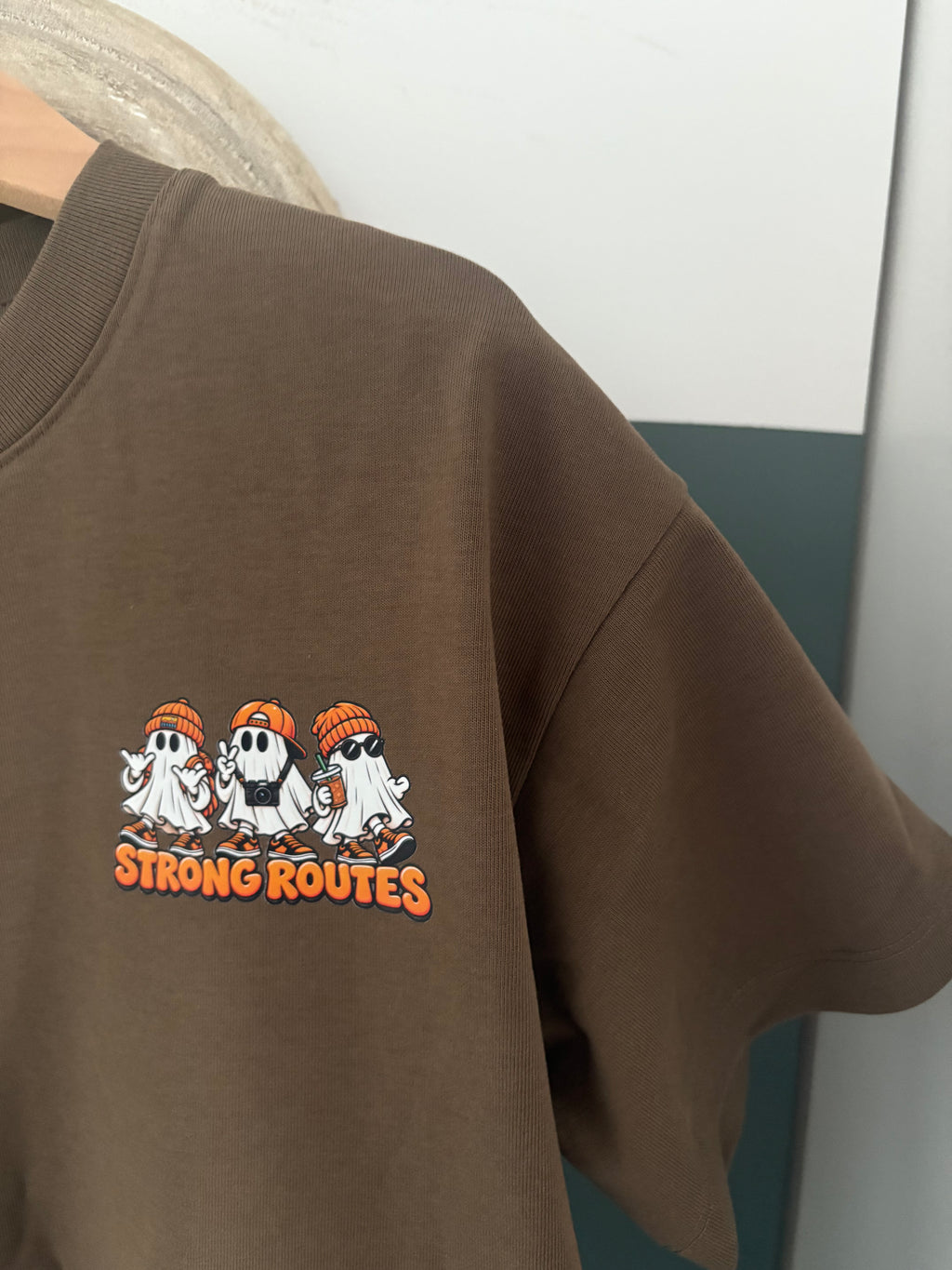 Spooky Ghost T-Shirt - Strong Routes