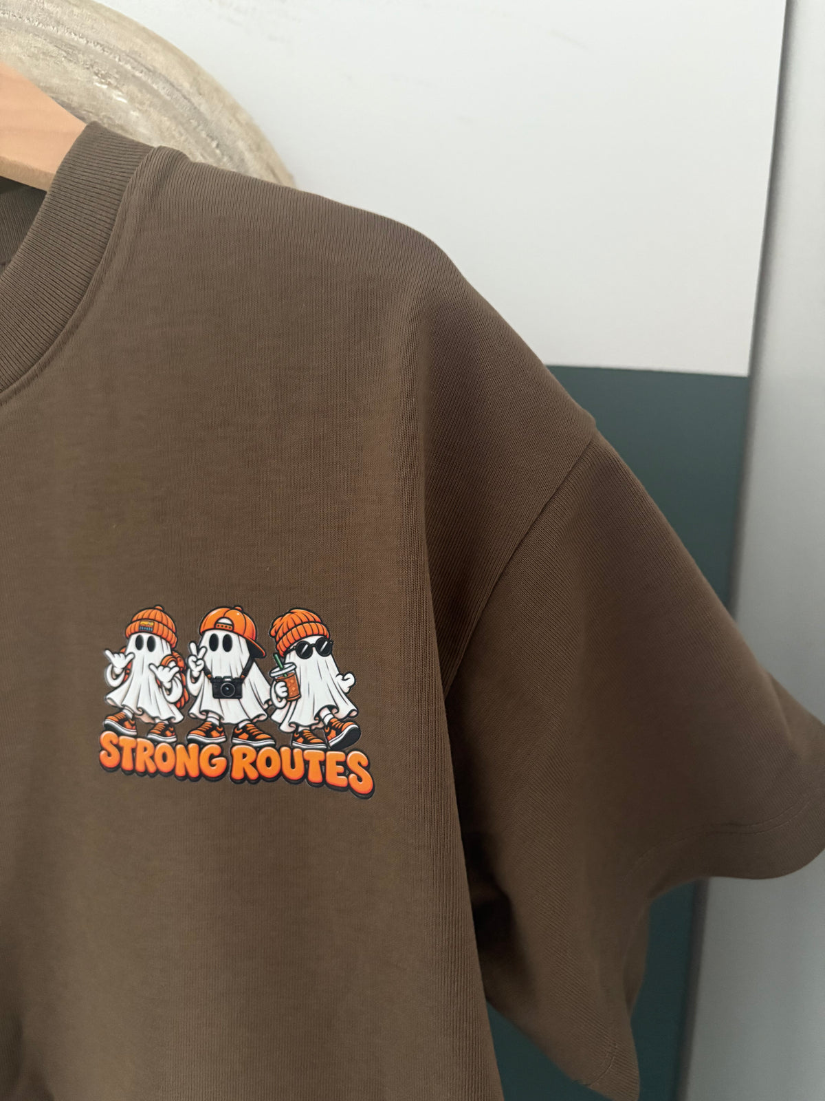 Spooky Ghost T-Shirt - Strong Routes