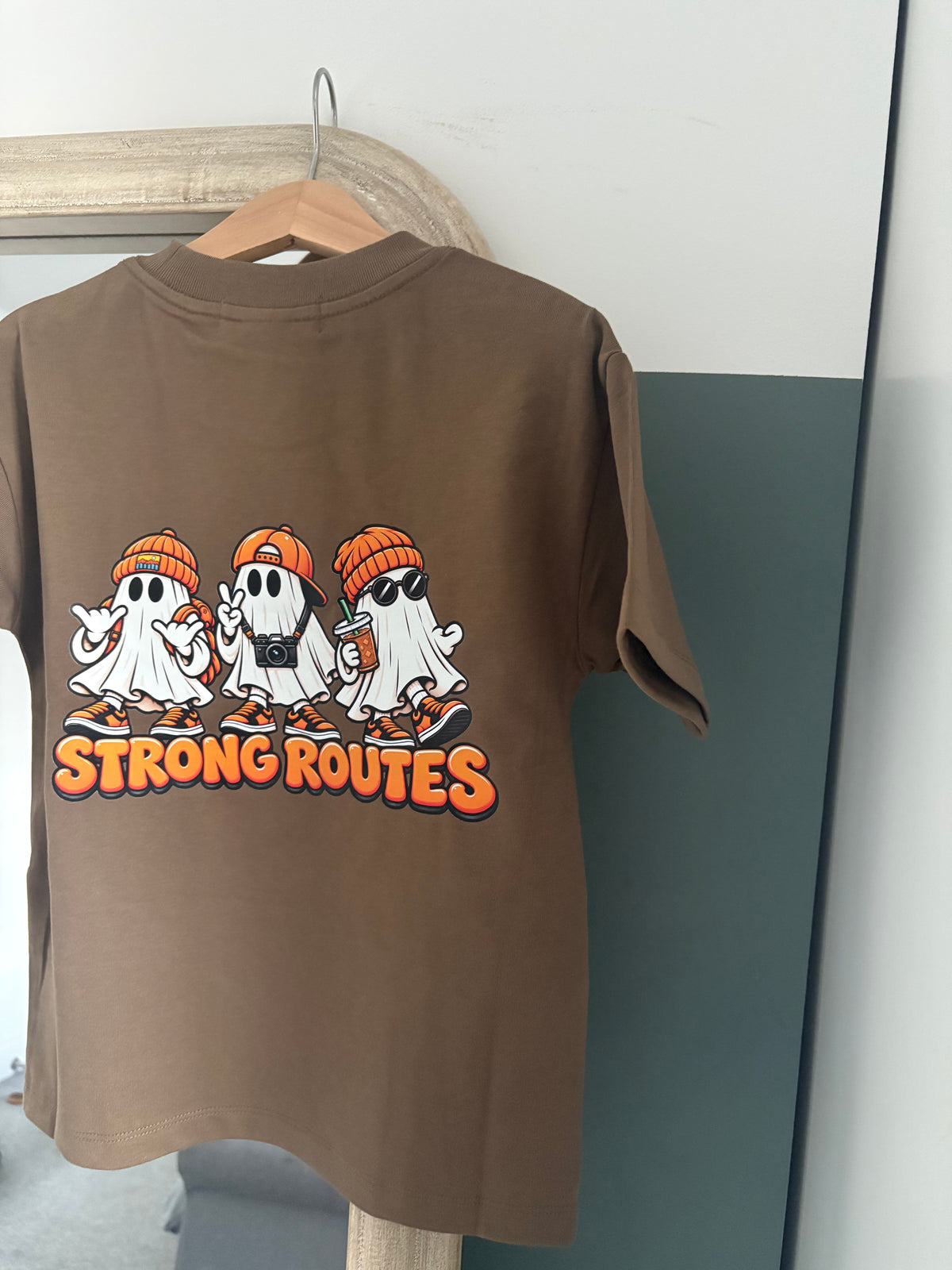 Spooky Ghost T-Shirt - Strong Routes