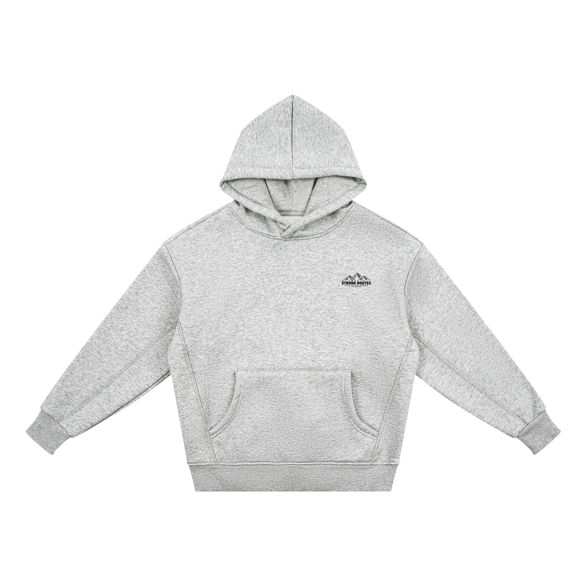 Mountain Graphic Kids' Fleece Hoodie | Strong Routes