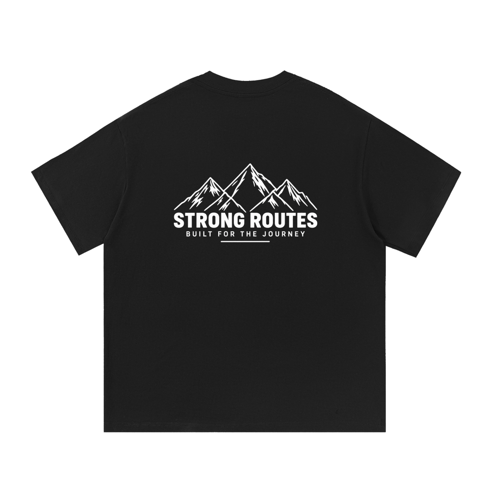 Men's Mountain Graphic T-Shirt - Strong Routes