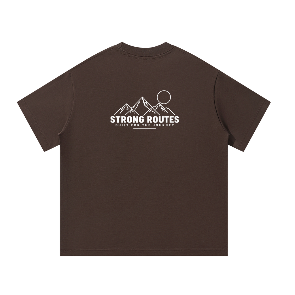 Men's Oversized Mountain Sunrise - Strong Routes