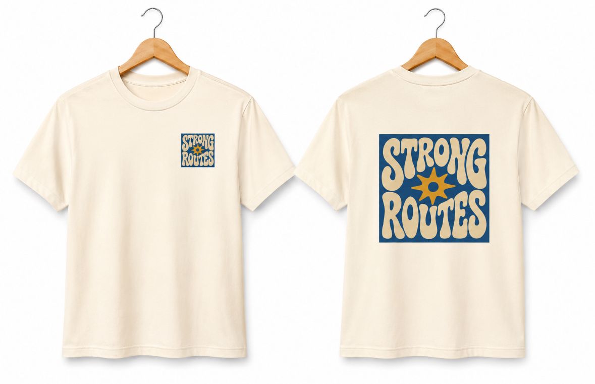 Strong Routes | Retro Sun T-Shirt